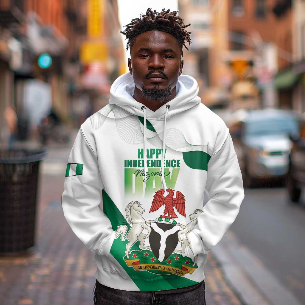 Nigeria Personalized Hoodie Happy Independence Day - African Pride