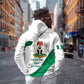 Nigeria Personalized Hoodie Happy Independence Day - African Pride