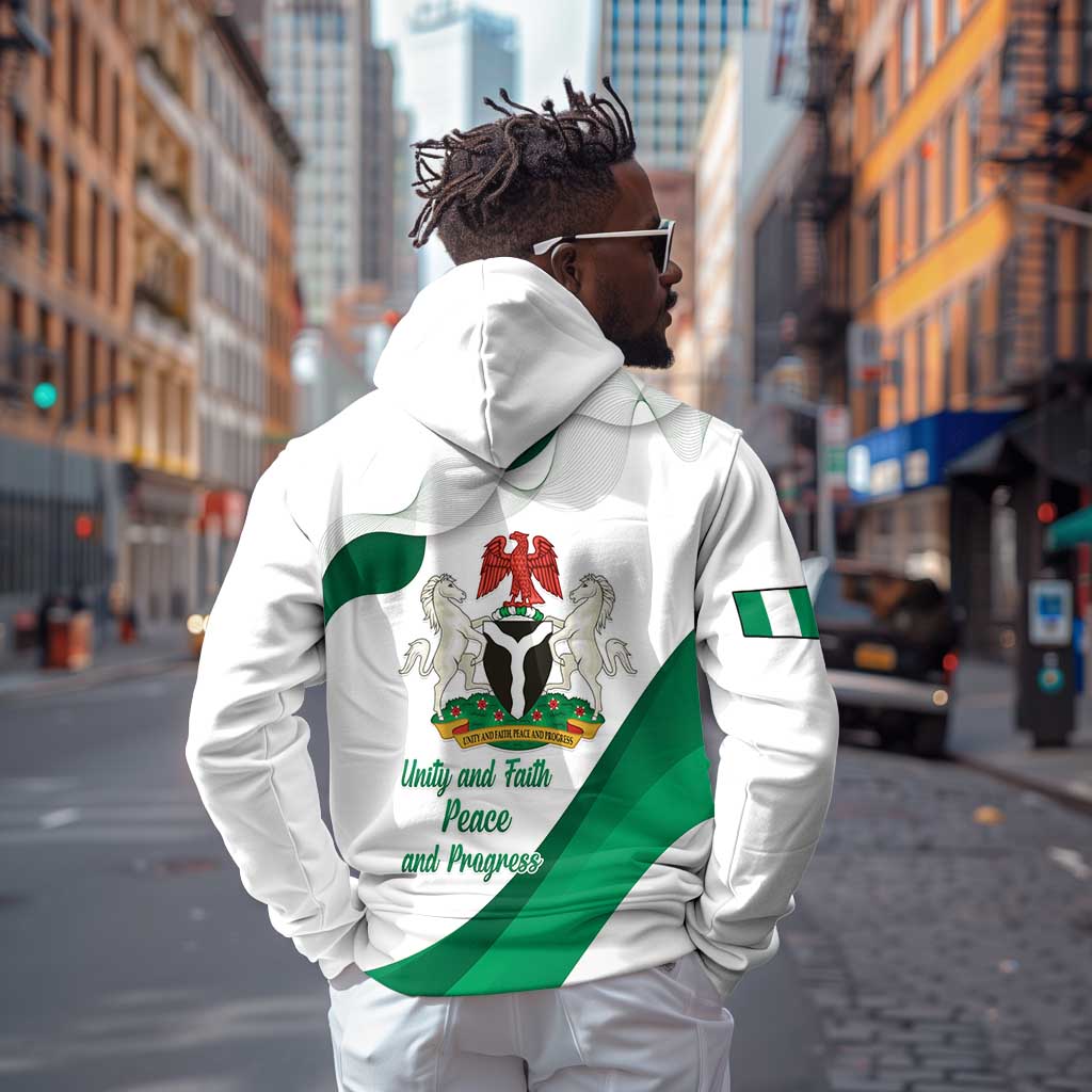 Nigeria Personalized Hoodie Happy Independence Day - African Pride