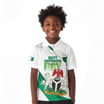 Nigeria Personalized Kid Polo Shirt Happy Independence Day - African Pride