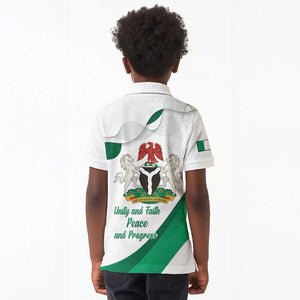 Nigeria Personalized Kid Polo Shirt Happy Independence Day - African Pride