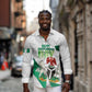 Nigeria Personalized Long Sleeve Button Shirt Happy Independence Day - African Pride