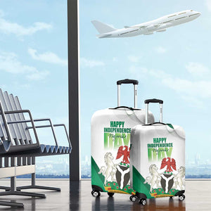 Nigeria Luggage Cover Happy Independence Day - African Pride