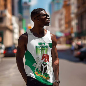 Nigeria Personalized Men Tank Top Happy Independence Day - African Pride