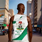 Nigeria Personalized Men Tank Top Happy Independence Day - African Pride