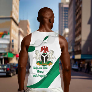 Nigeria Personalized Men Tank Top Happy Independence Day - African Pride