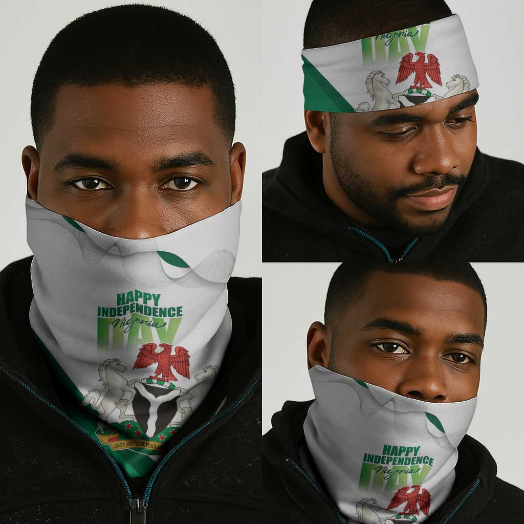 Nigeria Neck Gaiter Happy Independence Day - African Pride