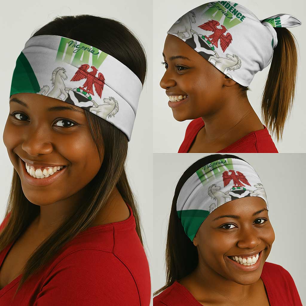 Nigeria Neck Gaiter Happy Independence Day - African Pride