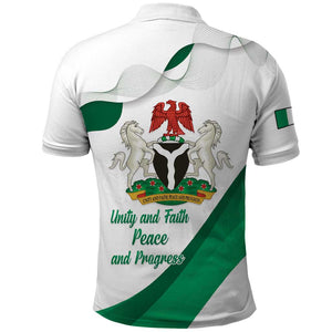 Nigeria Personalized Polo Shirt Happy Independence Day - African Pride