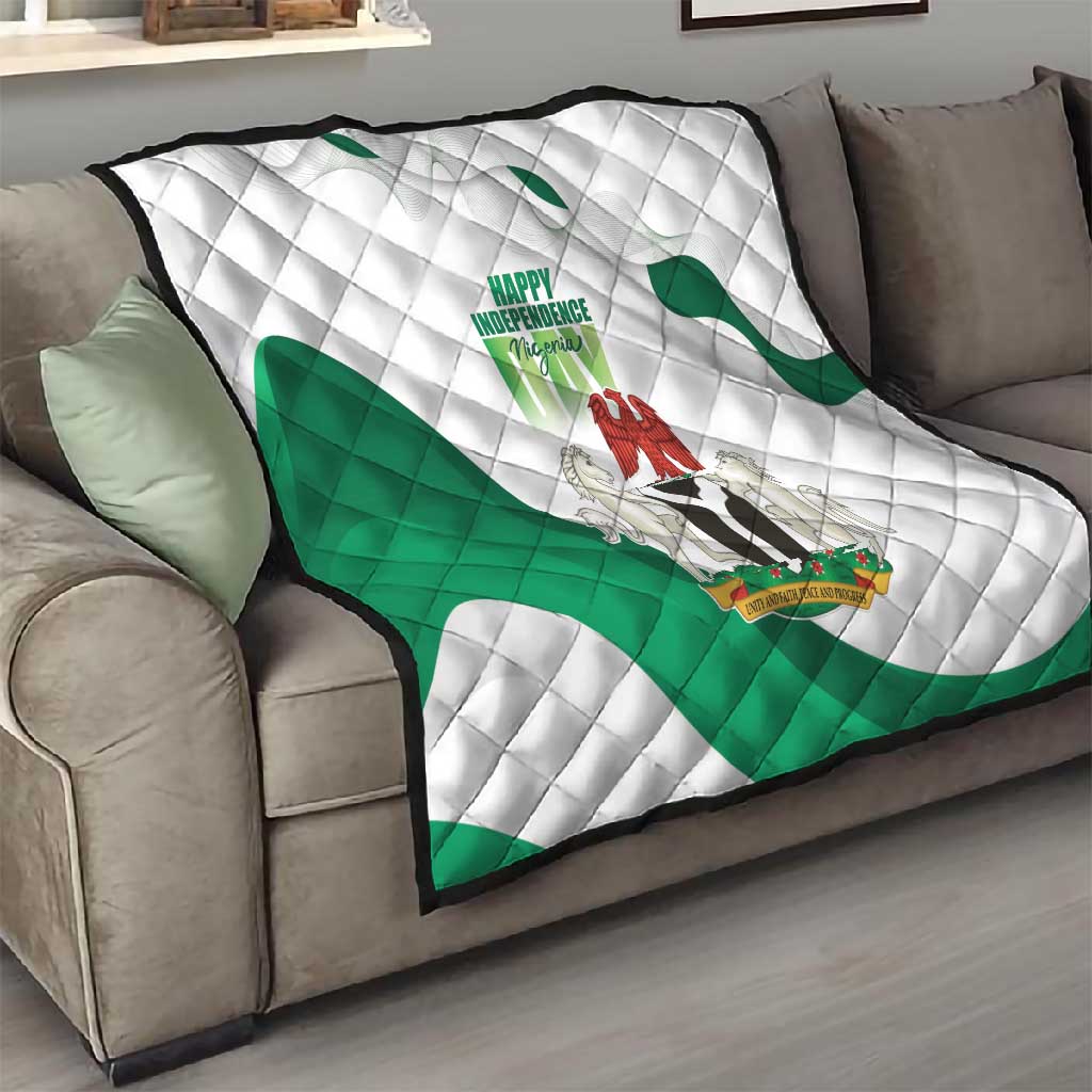 Nigeria Quilt Happy Independence Day - African Pride