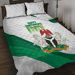 Nigeria Quilt Bed Set Happy Independence Day - African Pride