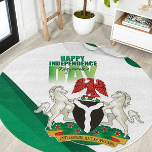 Nigeria Round Carpet Happy Independence Day - African Pride