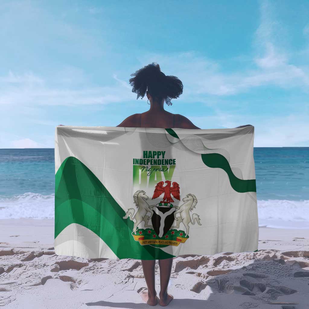 Nigeria Sarong Happy Independence Day - African Pride