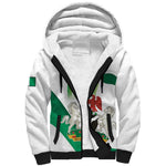 Nigeria Personalized Sherpa Hoodie Happy Independence Day - African Pride