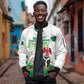 Nigeria Personalized Sleeve Zip Bomber Jacket Happy Independence Day - African Pride