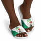 Nigeria Independence Day Slide Sandals Unity and Faith Peace and Progress