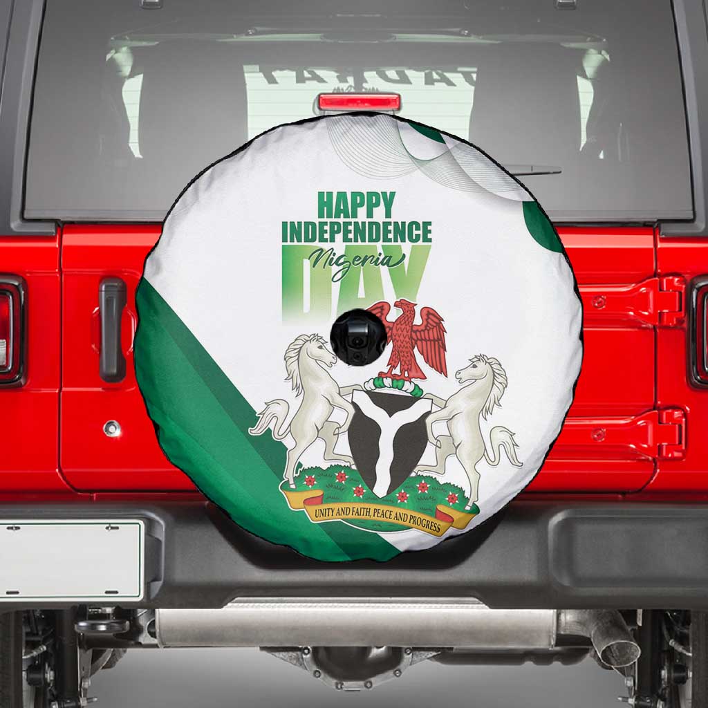 Nigeria Spare Tire Cover Happy Independence Day - African Pride