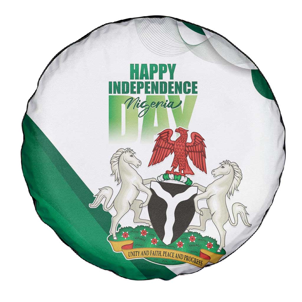Nigeria Spare Tire Cover Happy Independence Day - African Pride