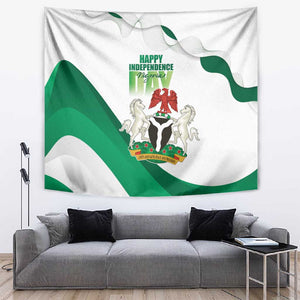 Nigeria Tapestry Happy Independence Day - African Pride