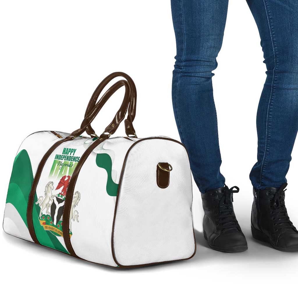 Nigeria Independence Day Travel Bag Unity and Faith Peace and Progress