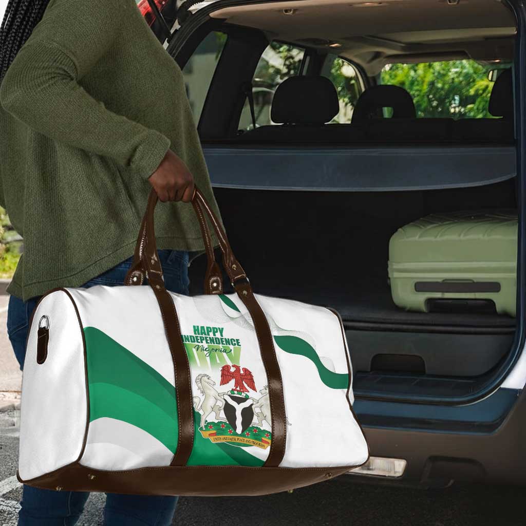 Nigeria Independence Day Travel Bag Unity and Faith Peace and Progress