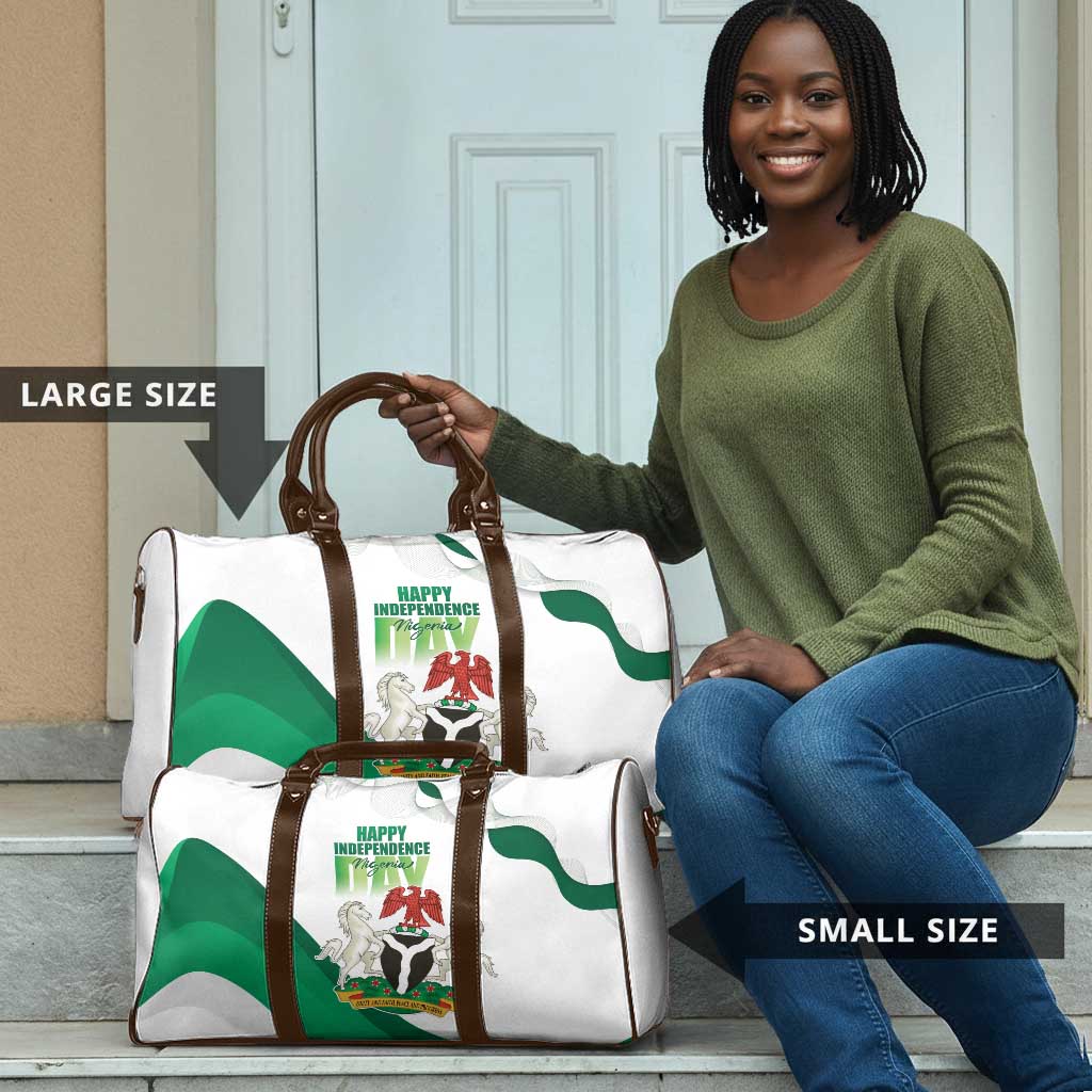 Nigeria Independence Day Travel Bag Unity and Faith Peace and Progress