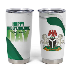 Nigeria Personalized Tumbler Cup Happy Independence Day - African Pride