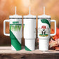 Nigeria Personalized Tumbler With Handle Happy Independence Day - African Pride