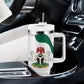 Nigeria Personalized Tumbler With Handle Happy Independence Day - African Pride