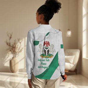 Nigeria Personalized Women Casual Shirt Happy Independence Day - African Pride