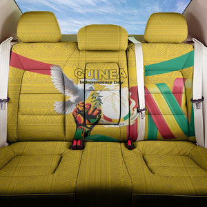 Guinea Back Car Seat Cover Happy Independence Day - African Pride