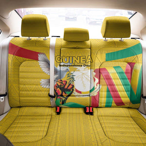 Guinea Back Car Seat Cover Happy Independence Day - African Pride