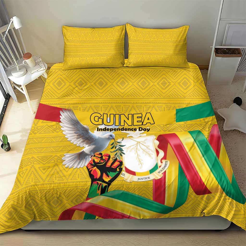 Guinea Bedding Set Happy Independence Day - African Pride