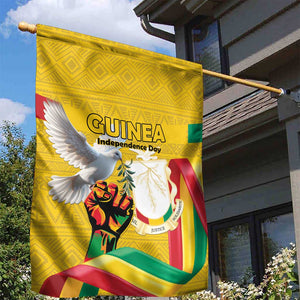 Guinea Garden Flag Happy Independence Day - African Pride