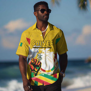 Guinea Personalized Hawaiian Shirt Happy Independence Day - African Pride