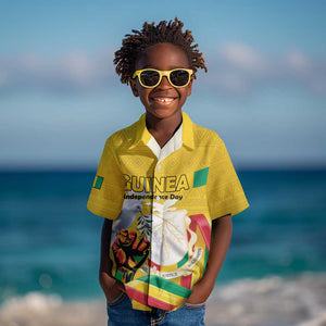 Guinea Personalized Kid Hawaiian Shirt Happy Independence Day - African Pride
