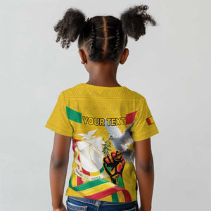 Guinea Personalized Kid T shirt Happy Independence Day - African Pride