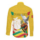 Guinea Personalized Long Sleeve Button Shirt Happy Independence Day - African Pride