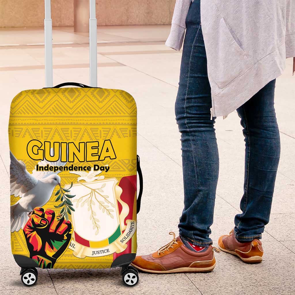 Guinea Luggage Cover Happy Independence Day - African Pride