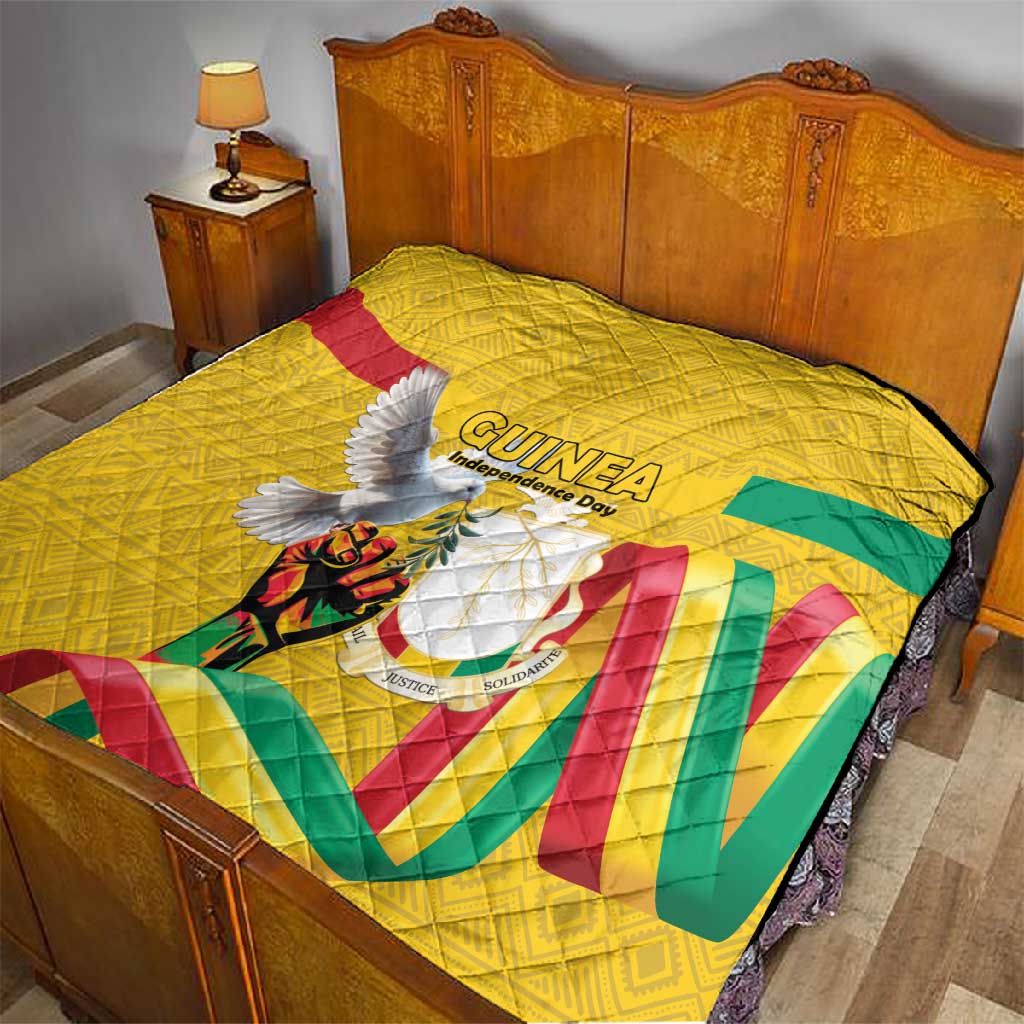 Guinea Quilt Happy Independence Day - African Pride