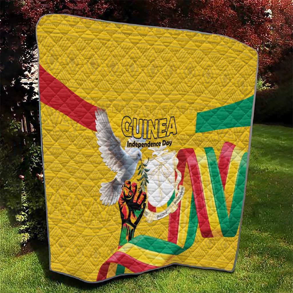 Guinea Quilt Happy Independence Day - African Pride