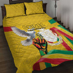 Guinea Quilt Bed Set Happy Independence Day - African Pride