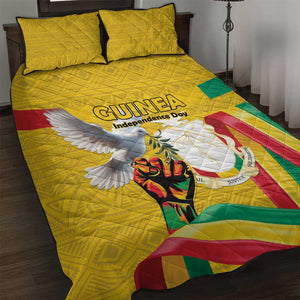 Guinea Quilt Bed Set Happy Independence Day - African Pride