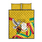 Guinea Quilt Bed Set Happy Independence Day - African Pride