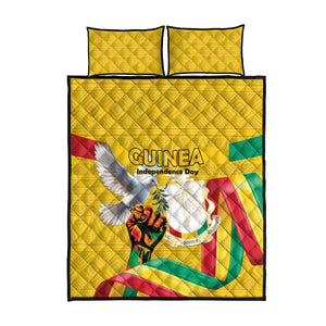 Guinea Quilt Bed Set Happy Independence Day - African Pride
