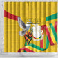 Guinea Shower Curtain Happy Independence Day - African Pride