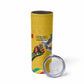 Guinea Personalized Skinny Tumbler Happy Independence Day - African Pride
