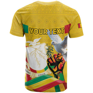 Guinea Personalized T shirt Happy Independence Day - African Pride