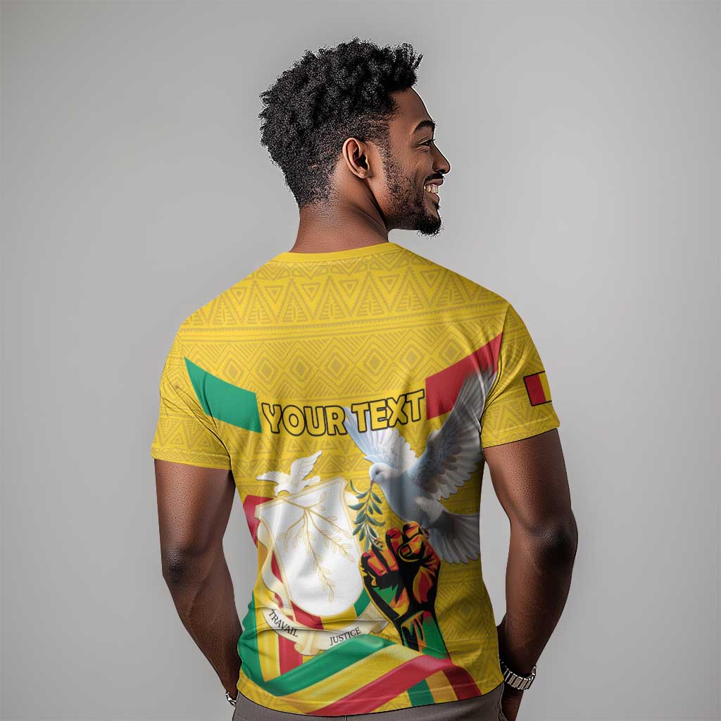 Guinea Personalized T shirt Happy Independence Day - African Pride
