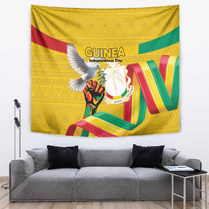 Guinea Tapestry Happy Independence Day - African Pride